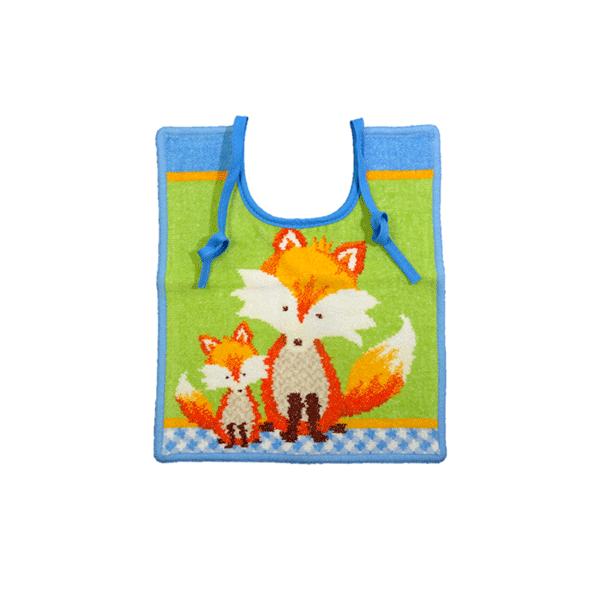 feiler（フェイラー） キッズエプロン 25x30cm FOX ブルー