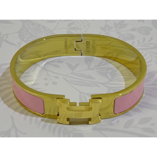 エルメス＊クリックH＊バングル＊ピンクゴールド＊ブレスレット HERMES（エルメス） バングル ブレスレット クリックH ピンク PMサイズ