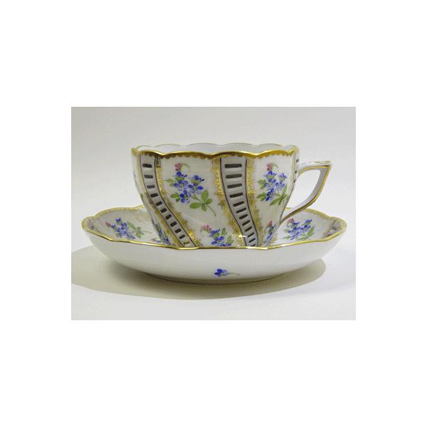 新品ヘレンド 忘れな草 ピンク(MYTP) 兼用カップソーサー(730)