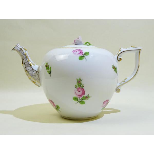 HEREND ヘレンド】ロスチャイルド 皿 リーフ ボウル 取っ手付き 右右