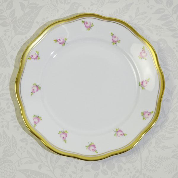 ヘレンド　朝露の小薔薇　19センチプレート ヘレンド（HEREND） 期間限定/ご注文後10%OFF! 朝露の小薔薇 PTRA
