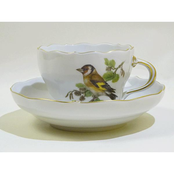 マイセン鳥型置物