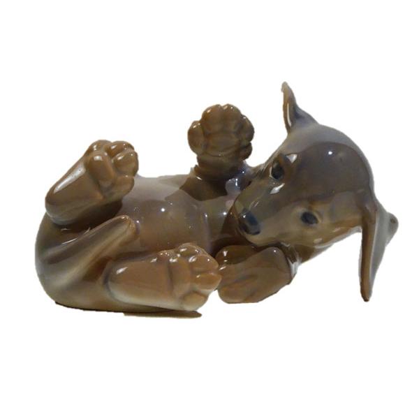 ロイヤルコペンハーゲン陶器 ダックスフンド置物 ROYAL COPENHAGEN ロイヤルコペンハーゲン フィギュリン 置物