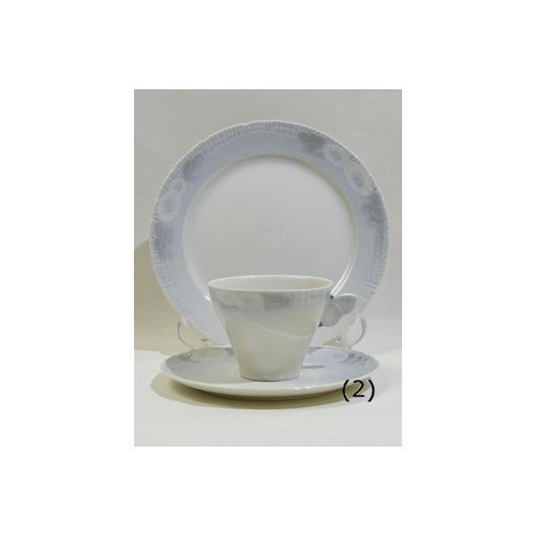 ロイヤルコペンハーゲン ミッドサマーナイトドリームブルー トリオ ロイヤルコペンハーゲン カップ＆ソーサー□ミッドサマーナイト