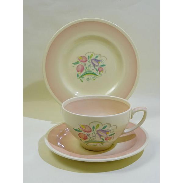 スージークーパー ドレスデンスプレイ ピンク モーニングカップ