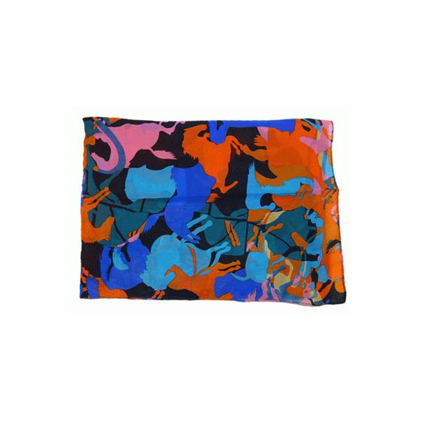 シフォンスカーフ ショール  サバンナ(多彩色) 150cm