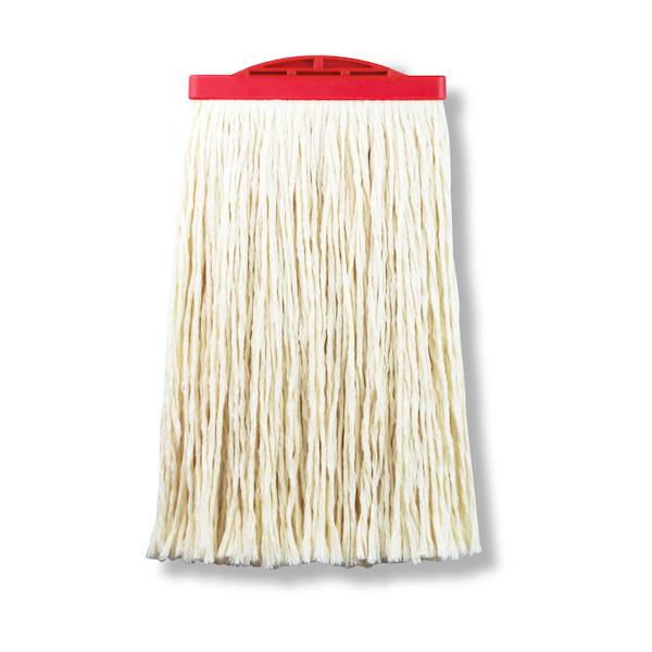 独自技術の編み込み糸を使用した水拭き用房型モップです。清掃業界でシェア率ナンバーワン。糸を網目状に編み込むことで、糸ヨリの戻りが少なくなり、使用期間が長くなります。また、水分を吸水することで網目が締まり、より強い耐久性を実現します。糸同士が...