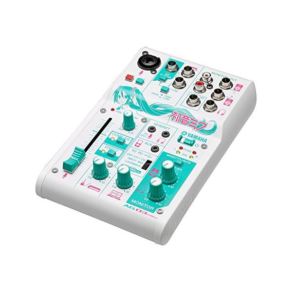 YAMAHA ウェブキャスティングミキサー 3チャンネル 「初音ミク YAMAHA ウェブキャスティングミキサー 3チャンネル 「初音ミク