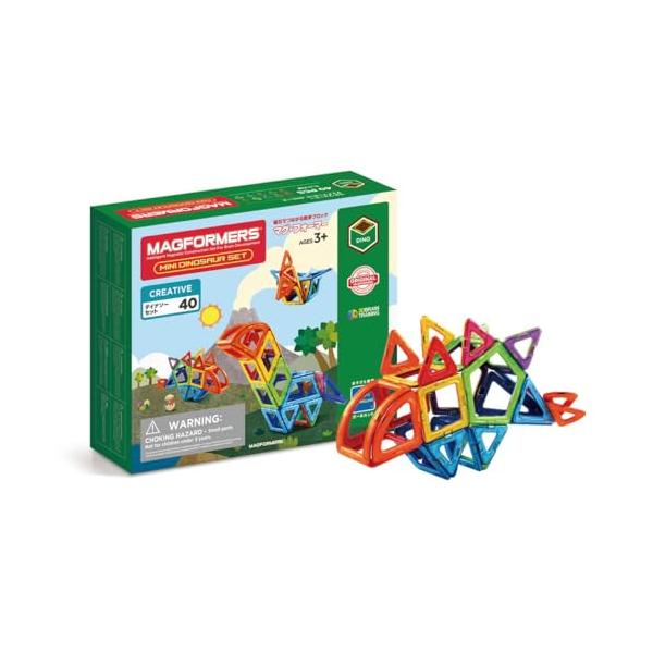 ボーネルンド マグ・フォーマー (MAGFORMERS) ダイナソーセット [40  