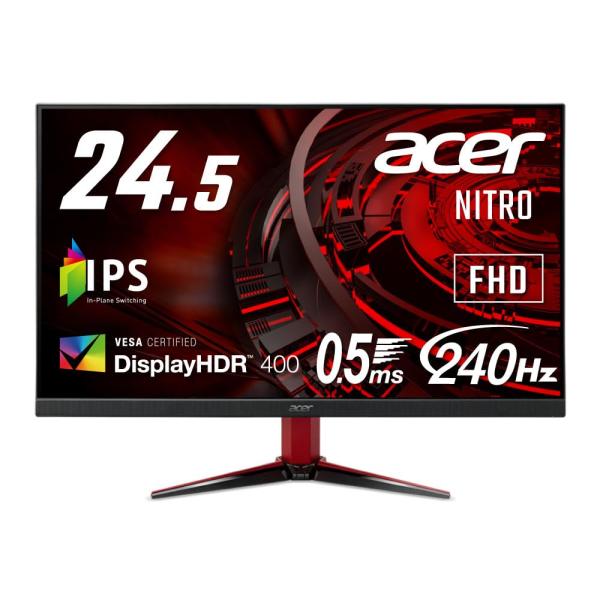 日本エイサー Acer ゲーミングモニター Nitro VG252QXbmiipx