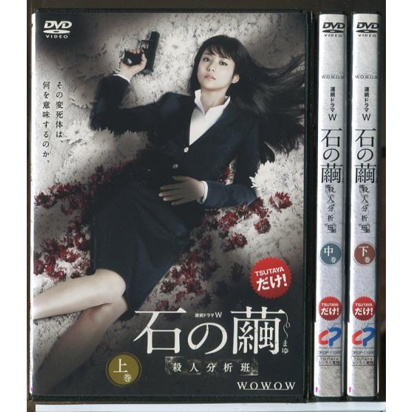 連続ドラマW 石の繭 殺人分析班 全3巻セット/DVD 中古 レンタル落ち