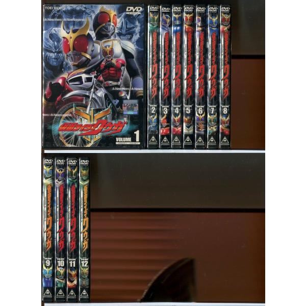 仮面ライダークウガ 全12巻セット/DVD 中古 レンタル落ち/オダギリ