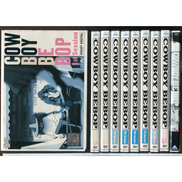 COWBOY BEBOP カウボーイ ビバップ 全9巻 + 天国の扉 計10巻セット/DVD 中古 レンタル落ち/c9264