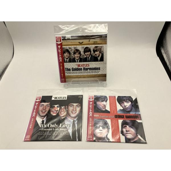 【未開封品/紙ジャケ仕様】ザ・ビートルズ  CD 3枚セット/ゴールデン・ハーモニー、ラブソングズ、ジョージ・ボーカル・ベスト/n2120