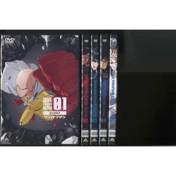 ワンパンマン SEASON2/1〜5（未完）セット 中古DVD レンタル落ち/古川