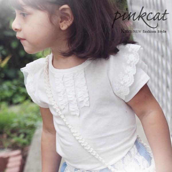 子供服 白ｔシャツ 女の子 ホワイトカットソー 子供 半そでｔシャツ 子供服ナチュラル レースｔシャツ 韓国子供服 レミンｔ Ca3 Buyee Buyee Japanese Proxy Service Buy From Japan Bot Online
