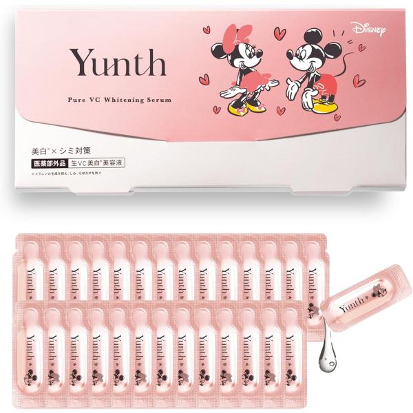 ディズニー ミッキー&ミニー コラボ】Yunth ユンス 美容液 ビタミンC