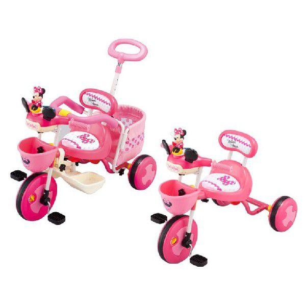 アイデス New おしゃべりカーゴトライク 三輪車 ミニーマウス ピンク 乗用 乗り物 Disney Disney ディズニー のりもの 子供 キッズ 屋 屋外 Baby Buyee Buyee 日本の通販商品 オークションの代理入札 代理購入