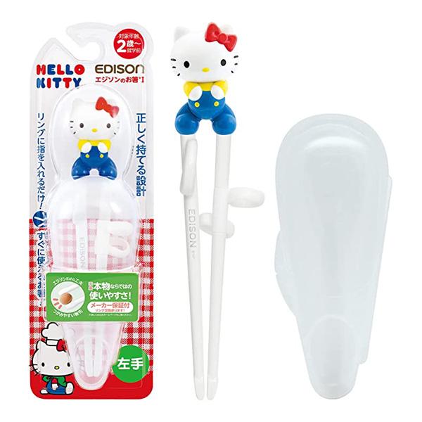ベビー食器 赤ちゃん 子供 おはしサポート 左手用 エジソンのお箸1 ケース付 ハローキティ レトロ ベビー Edison 子供用はし エジソンママ 人気 食育 ピンキーベビーズ 通販 Yahoo ショッピング