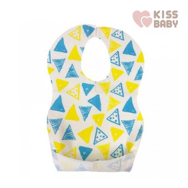 お食事エプロン ベビーエプロン 50p トライアングル 紙エプロン 赤ちゃん ベビー 使い捨てエプロン お食事 離乳食 お出かけ ピクニック 里帰り 飲食店 Baby ピンキーベビーズ 通販 Yahoo ショッピング