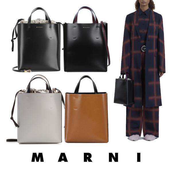 MARNI マルニ バッグ レディース シャイニーカーフスキン MUSEO