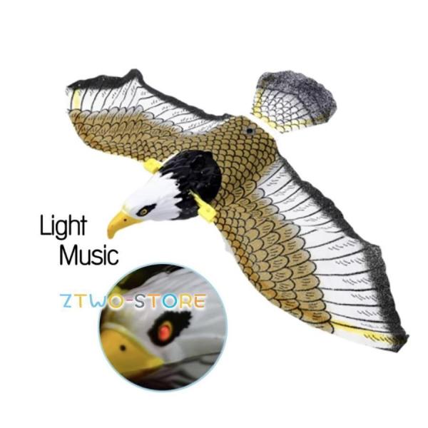 サイズ(羽を広げた時)約38cm×約23cm×約6cm重量約100g素材 プラスチック、布＊単三電池が2個必要です(別売り)そのままでも吊るしてご使用できます＊付属の糸が付いている部品に両面テープが貼ってありますのでそちらを天井などに付けて...