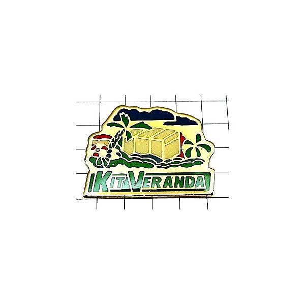 ピンバッジ・VERANDA◆フランス限定ピンズ◆レアなヴィンテージものピンバッチ