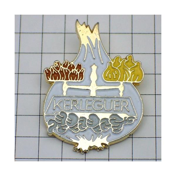ピンバッジ・にんにく大蒜ニンニク天秤の上◇フランス限定ピンズ◇レア