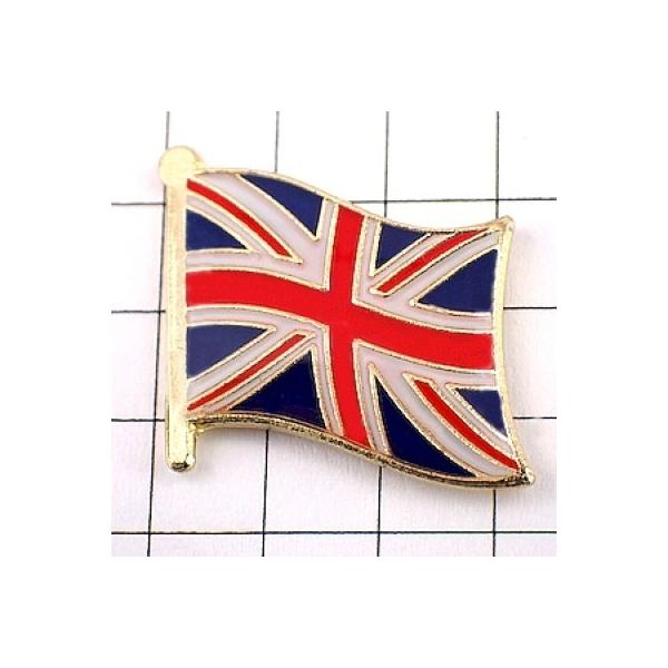 ピンバッジ◇イギリス 国旗デラックス薄型キャッチ付き ユニオン