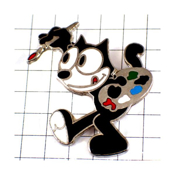 ピンバッジ・フィリックスザキャット画家のフェリックス猫◇フランス