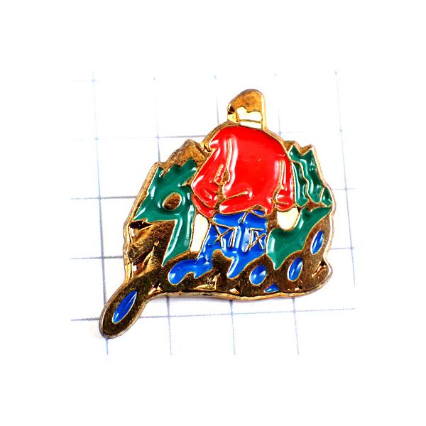 背景の１マスは５mmです。当店のピンバッジ はヴィンテージのレアな限定ピンバッジ です。それぞれのピンズの裏側の針には、新品の留め具をセットしてお送りします。新品の留め具代はピンズの商品代に含まれております。