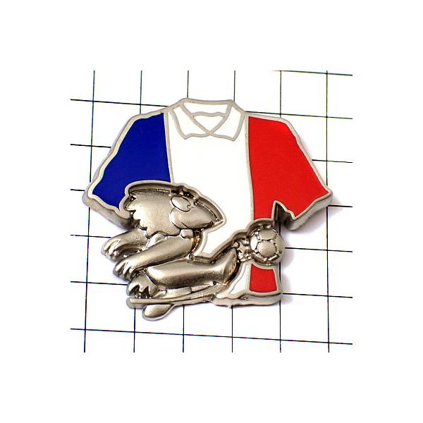 ピンバッジ・サッカーワールドカップ大会フランス鳥ユニフォーム服