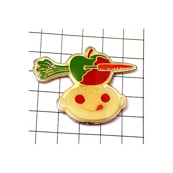 ピンバッジ・頭の上のリンゴ人参の矢が刺さるロビンフッド◇フランス