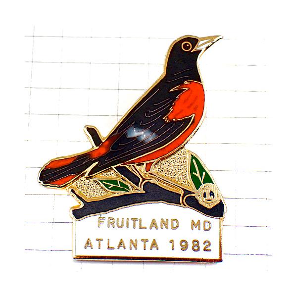 ピンバッジ・鳥アトランタ/USAライオンズクラブLアメリカLIONS-CLUB