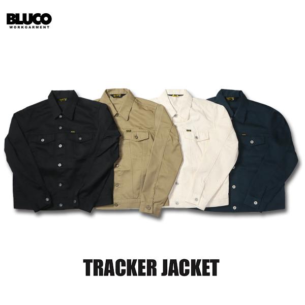 セールプライス!!BLUCO(ブルコ) OL-1302 TRACKER JACKET 4色(IVO/NVY/KHK/BLK) BLUCO（ブルコ） ☆セールプライス!!☆ OL-1302 TRACKER JACKET 4色