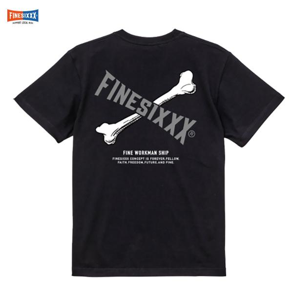 FINESIXXX(ファインシックス) SINGLE CROSSBONE GRAPHIC TEE 3色