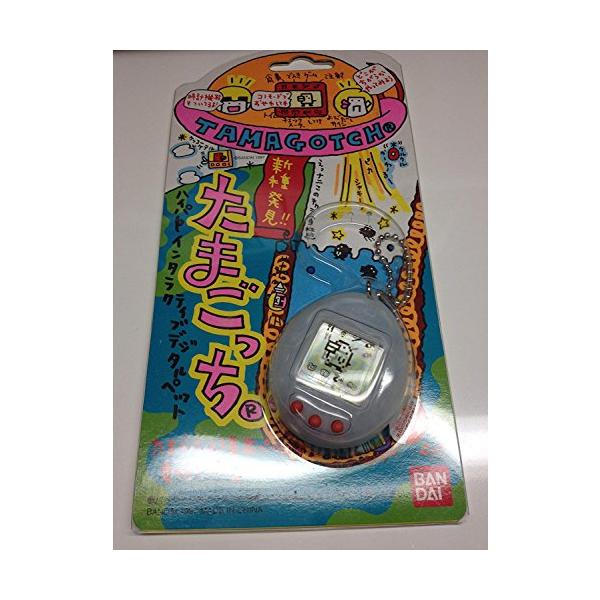 新種発見！！　たまごっち　BANDAI 1997 クリアホワイト　③ Amazon.co.jp: 新種発見!!たまごっち 【BANDAI 1997】 クリア