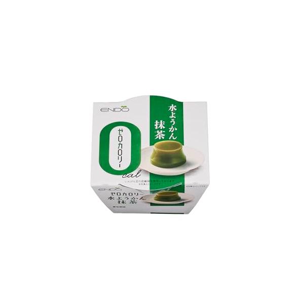 遠藤製餡 ゼロカロリー水ようかん 抹茶 90g ×6個