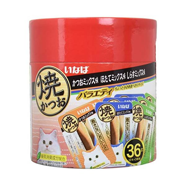 他サイト： Figaro(フィガロ) 焼かつお 成猫用 バラエティ 36本 猫用おやつの商品画像