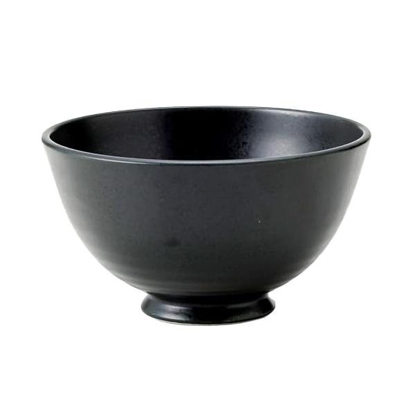 他サイト： TAMAKI 軽量黒マット 茶碗 直径11.3×高さ6.3cm 磁器 食洗機対応 電子レンジ対応 日本製 T-877302の商品画像