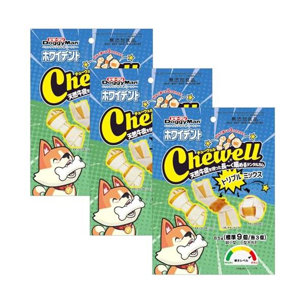 ホワイデント Chewell トリプルミックス (標準 /各 )× セット(犬用おやつ)
