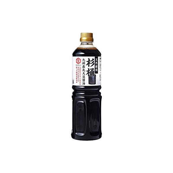 他サイト： クルメキッコー 杉木桶九州産丸大豆しょうゆ 1Lの商品画像