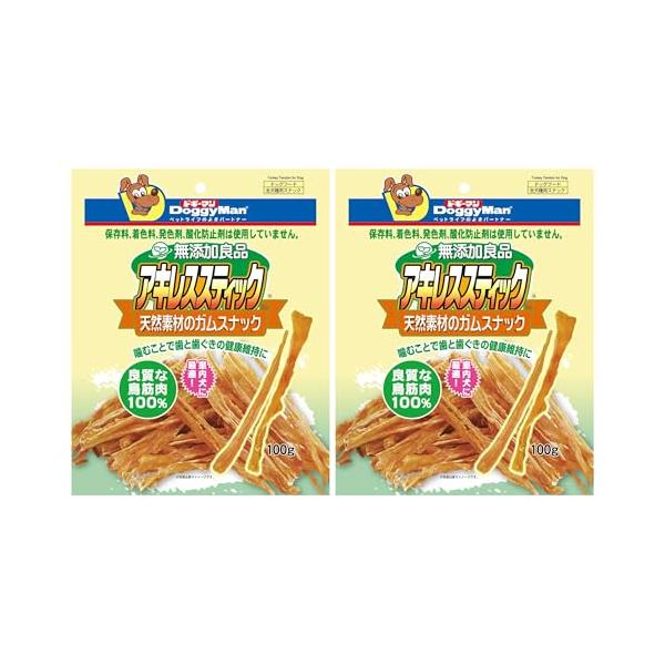 無添加良品 アキレススティック (鳥すじ肉100%)