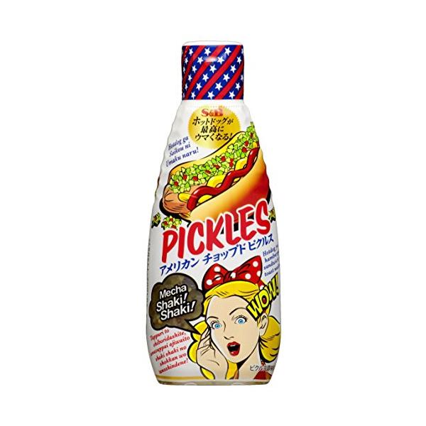 S&B アメリカンチョップドピクルス 160g×5個