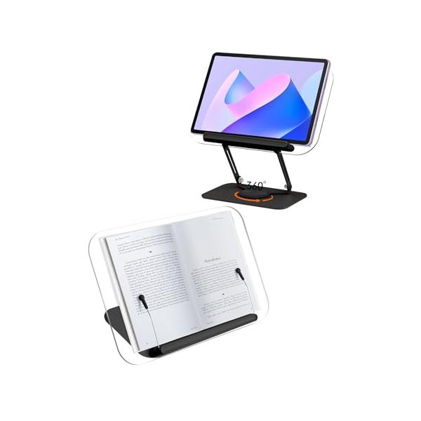 ブラック/-/SZYMWS11-8・Color:ブラック・??製品詳細プレート寸法：34*23.5cm、重さ：1.6kg、耐荷重：3kg、ブックホルダーの厚さ：0~7cm。教科書、料理本、レシピ、楽譜、雑誌、文庫本、新書本、漫画単行本、3....