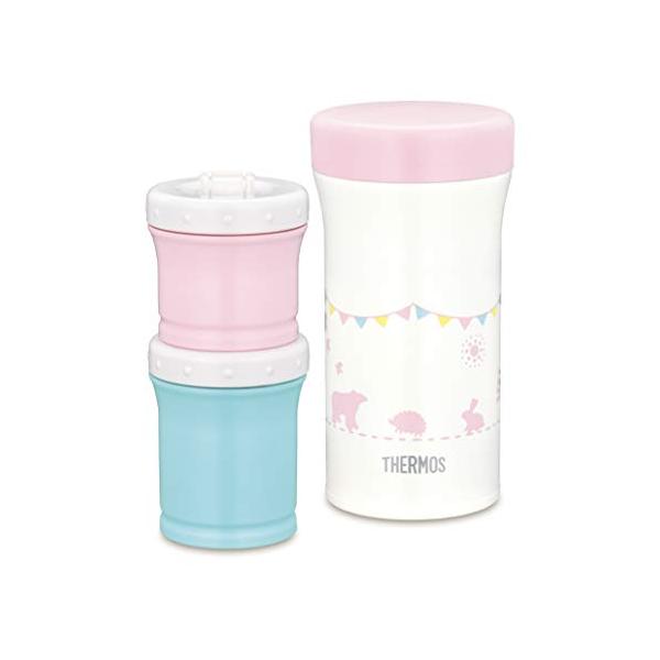 「サーモス(THERMOS) まほうびんの離乳食ケース 130ml+90ml JBW-240 ピンク」▼4562344368308▼（商品説明）まほうびんの離乳食ケース JBW-240ピンク/1個 (x 1)/JBW-240-P・Style...