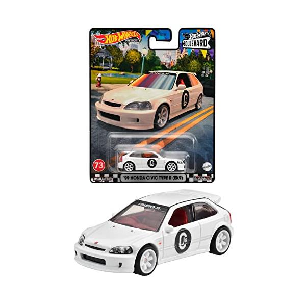 5個]ホットウィールブールバード99 ホンダシビックTYPE R(EK9)