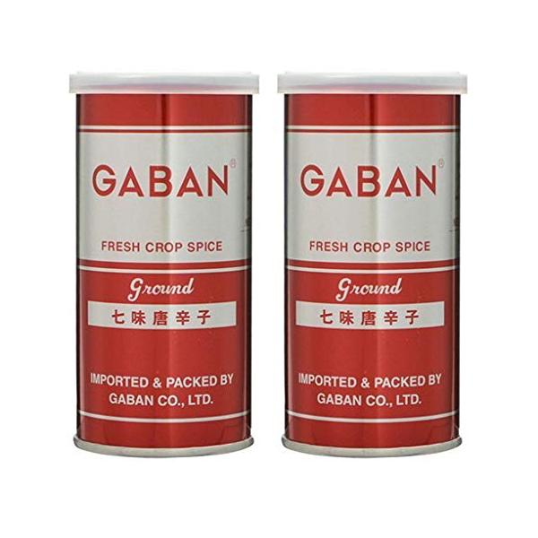 ギャバン 七味唐辛子 100g×2缶
