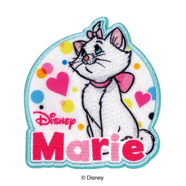 ディズニーキャラクター おしゃれキャット マリー ワッペン アイロン シール両用タイプ My6501 My495 Ps Fan Yahoo 店 通販 Yahoo ショッピング