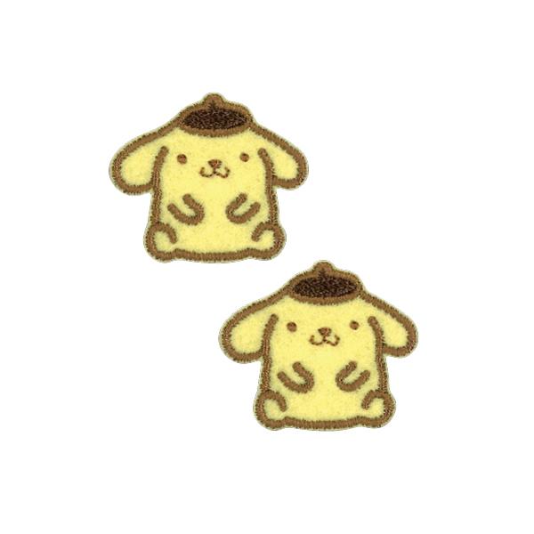 sanrio サンリオキャラクターズ「ポムポムプリン」2個付きワッペン  